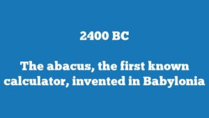What Happened in 2400 BC?